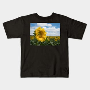 The Sunflower Field Kids T-Shirt